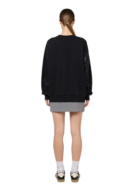 Cotton lettering sweatshirt ELISABETTA FRANCHI | sweaters | MD00146E2110